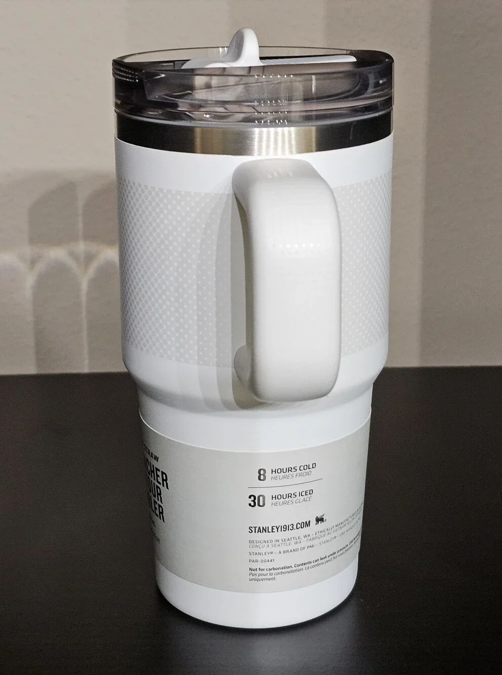 $35 Stanley 20oz Quencher ProTour Flip Straw Tumbler In Frost Fade - NWT - Picture 4 of 7